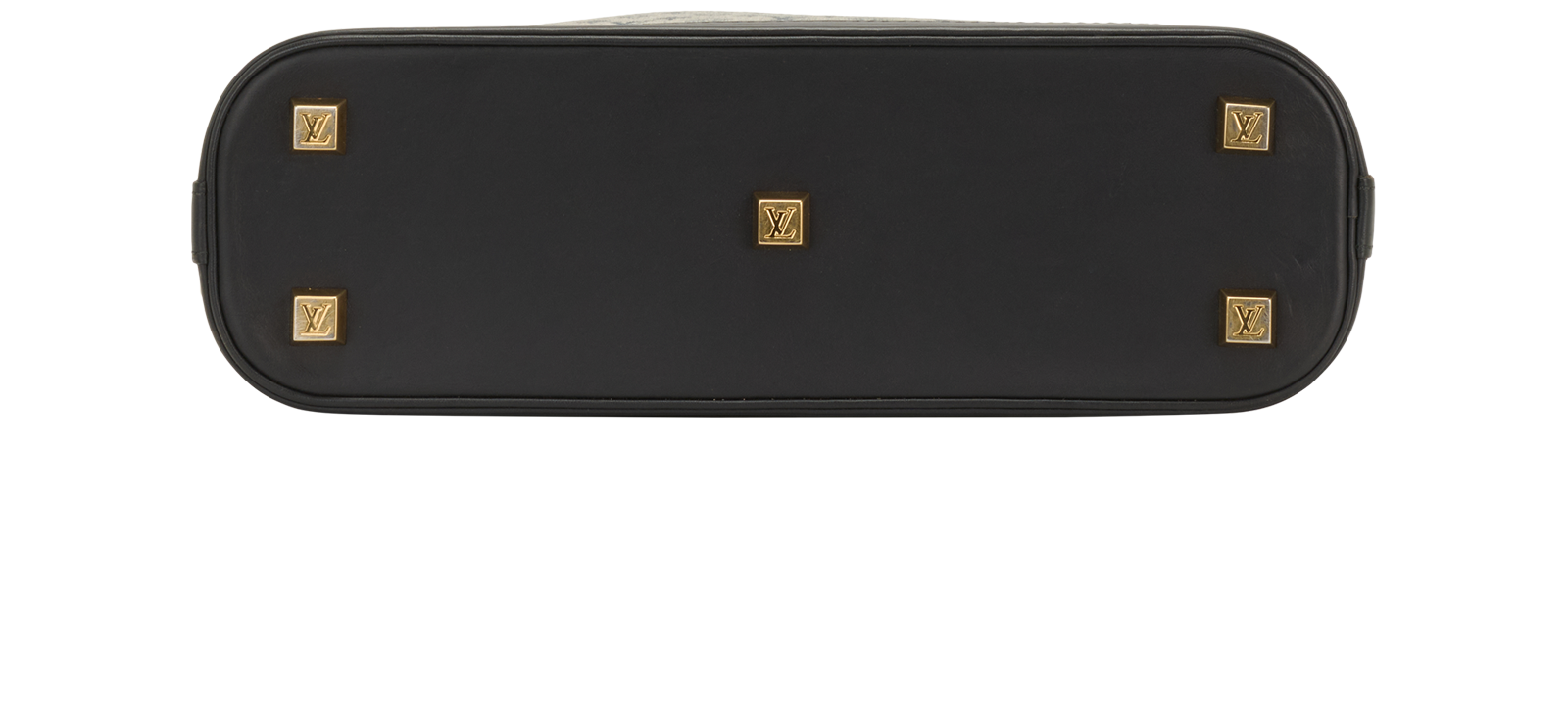 Mini Lin Alma Haut, &pound;450, Handbags, Blue/Grey, Canvas, Top view